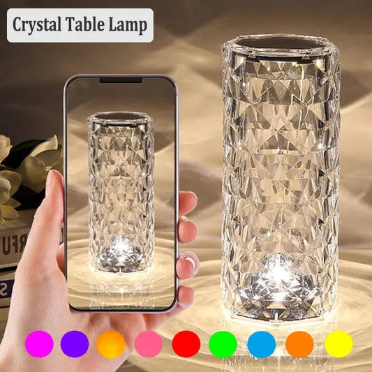 LED Crystal Table Lamp Style Tech Mart