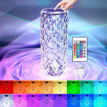 LED Crystal Table Lamp Style Tech Mart