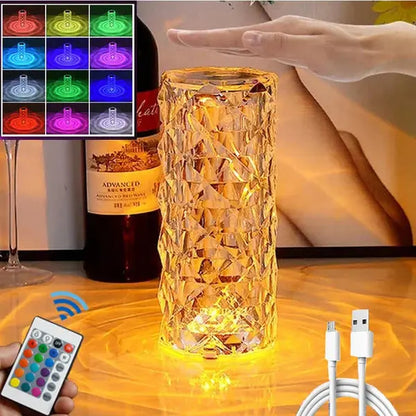 LED Crystal Table Lamp Style Tech Mart