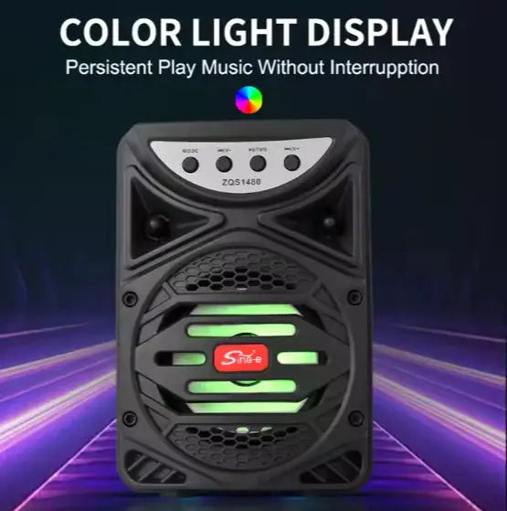 RGB Light Bluetooth Speaker Style Tech Mart