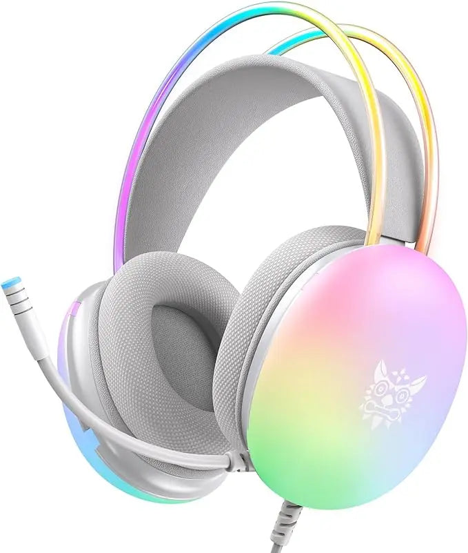 Rainbow Gaming Headphones Style Tech Mart