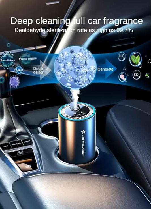 Car Fragrance With Light Style Tech Mart