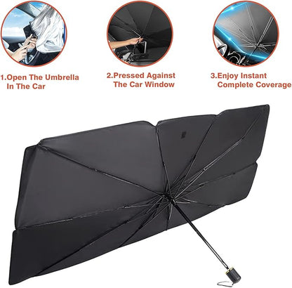 Car Windshield Sun Umbrella Style Tech Mart